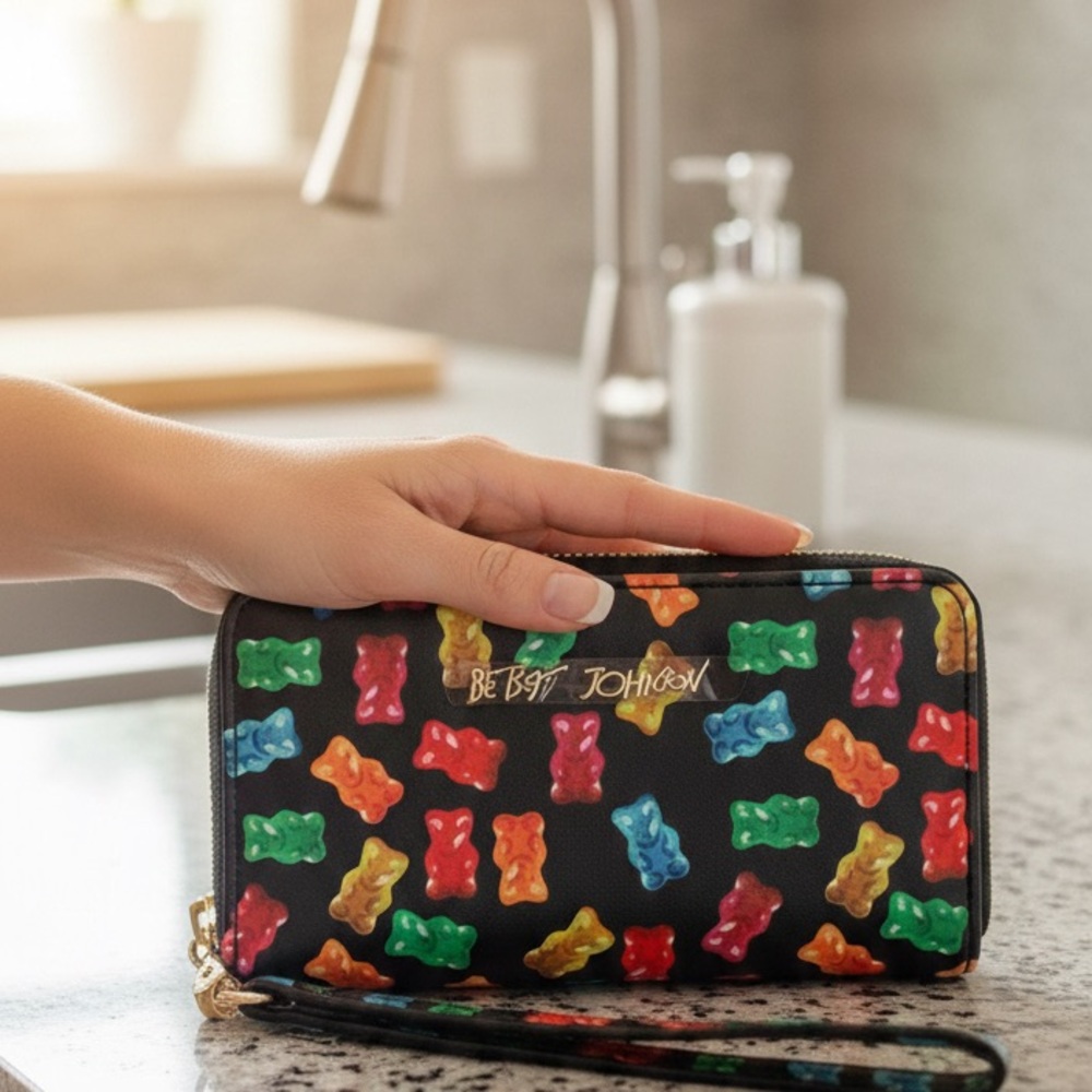 Betsey Johnson Gummy Bear Wristlet